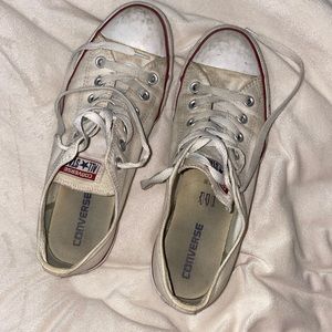 Women’s white low Converse